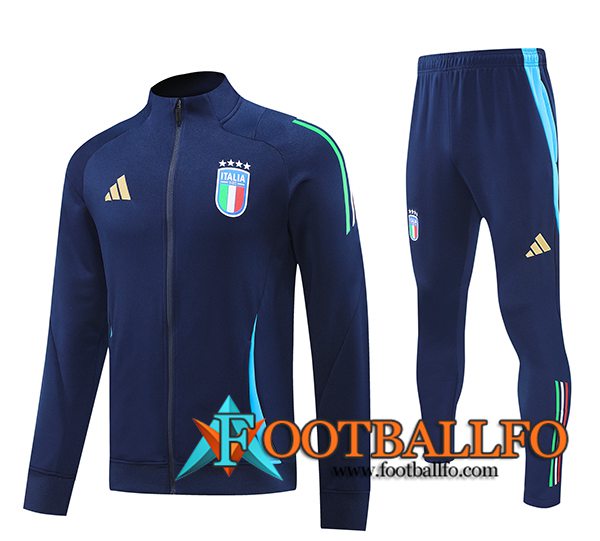 Chandal Equipos De Futbol Chaquetas Italia azul real 2024/2025