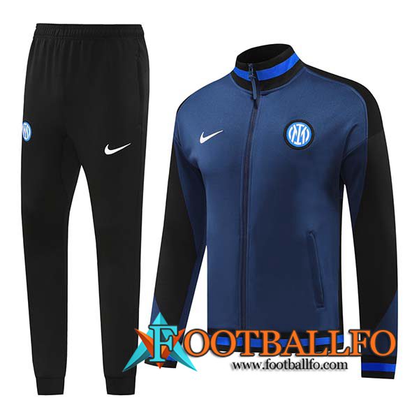 Chandal Equipos De Futbol Chaquetas Inter Milan Azul marino 2024/2025