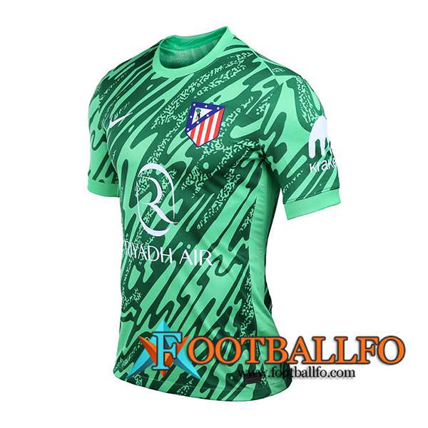 Camisetas De Futbol Atletico Madrid Portero Verde 2024/2025