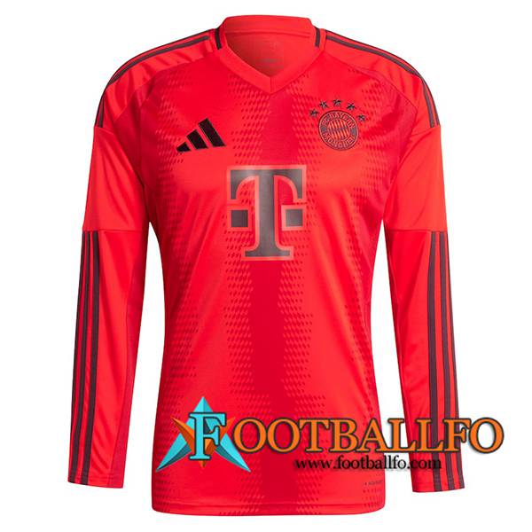 Nueva Camisetas De Futbol Bayern Munich Primera Manga Largas 2024/2025