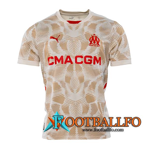 Camisetas De Futbol Marsella OM Portero Beige 2024/2025