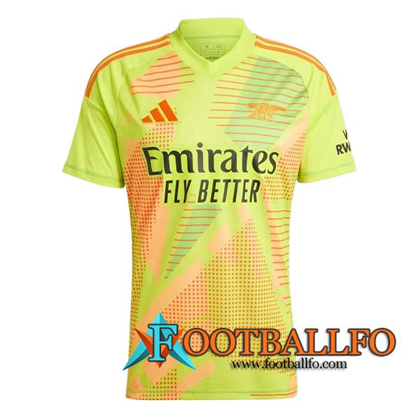 Camisetas De Futbol Arsenal Portero Amarillo 2024/2025