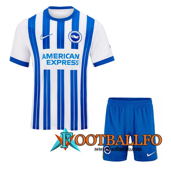 Nueva Camisetas De Futbol Brighton Ninos Primera 2024/2025