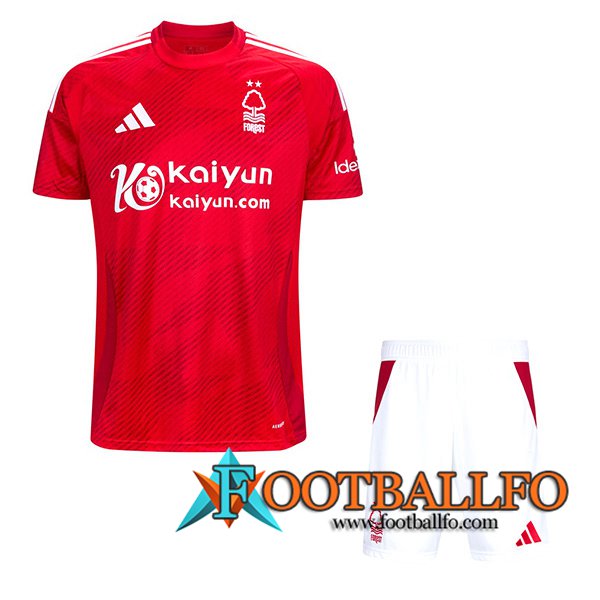 Nueva Camisetas De Futbol Nottingham Forest Ninos Primera 2024/2025