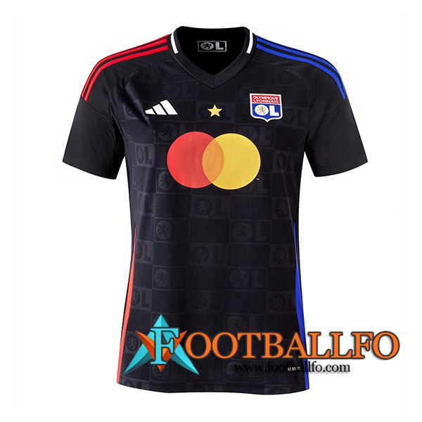 Camisetas De Futbol lyon Mujer Segunda 2024/2025