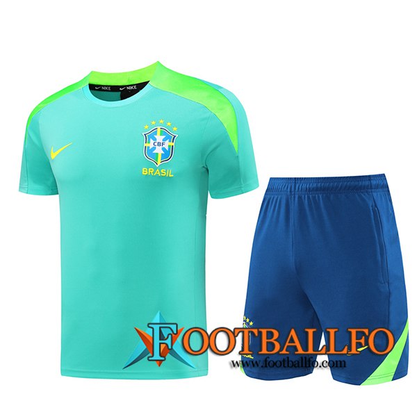 Camiseta Entrenamiento Brasil Verde 2024/2025