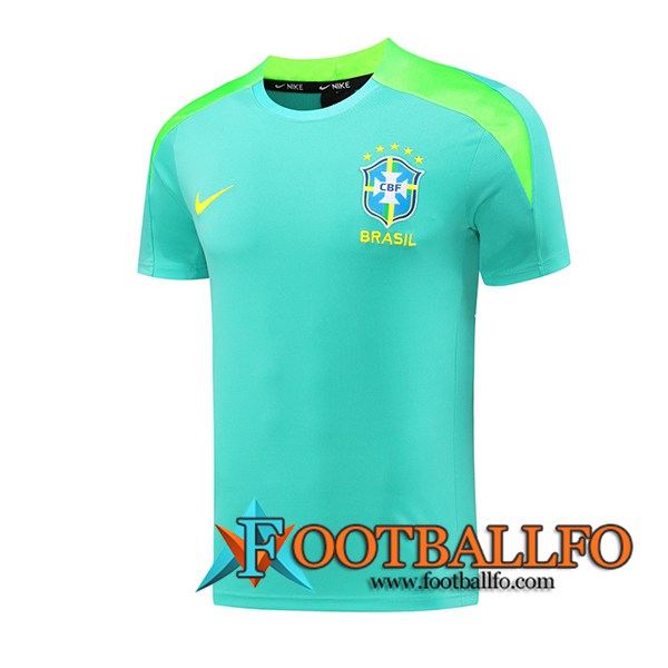 Camiseta Entrenamiento Brasil Verde 2024/2025 -02