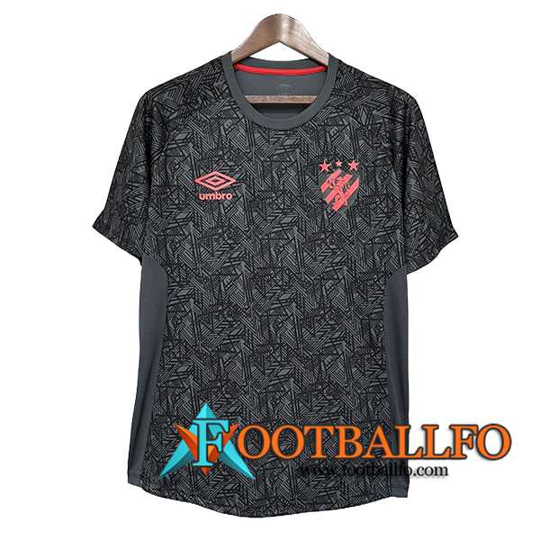 Camiseta Entrenamiento Sport Recife Negro/Gris 2024/2025