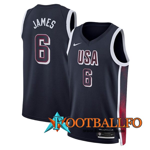 Camisetas USA (JAMES #6) 2024/25 Negro