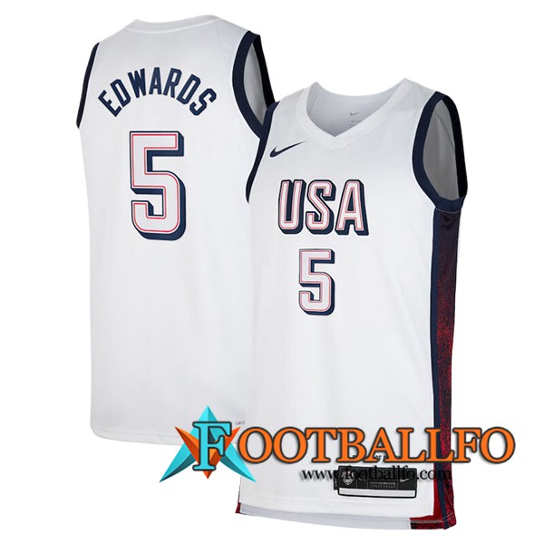 Camisetas USA (EDWARDS #5) 2024/25 Blanco