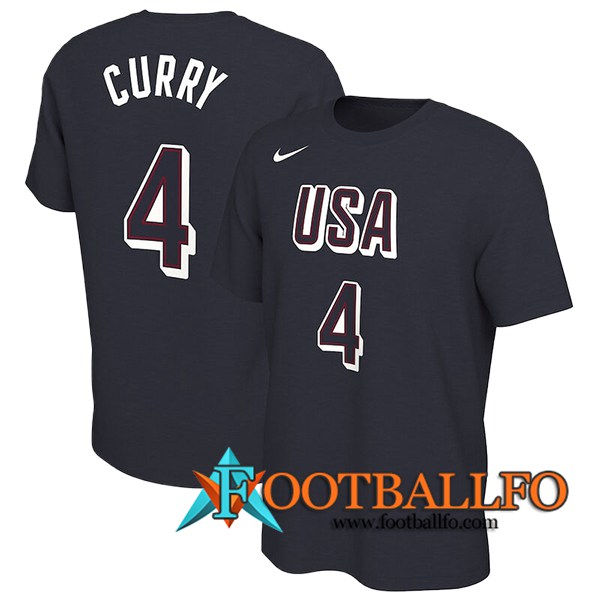 Camisetas USA (CURRY #4) 2024/25 Negro -02