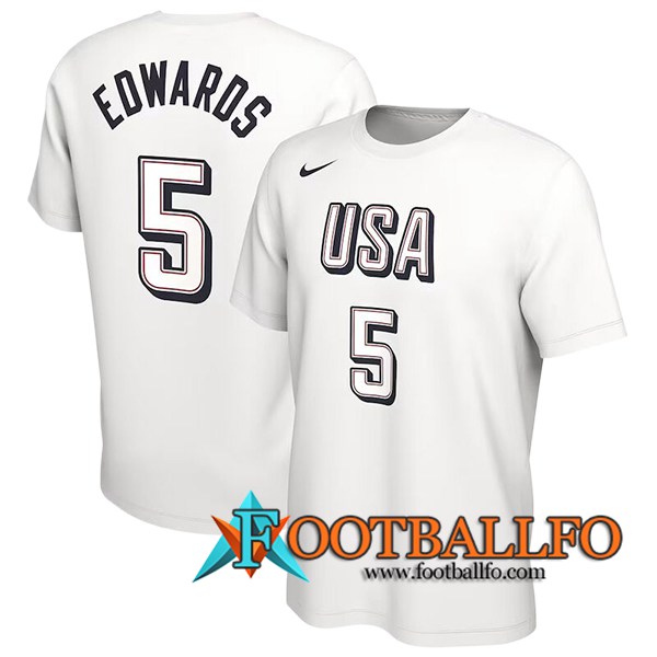 Camisetas USA (EDWARDS #5) 2024/25 Blanco -02