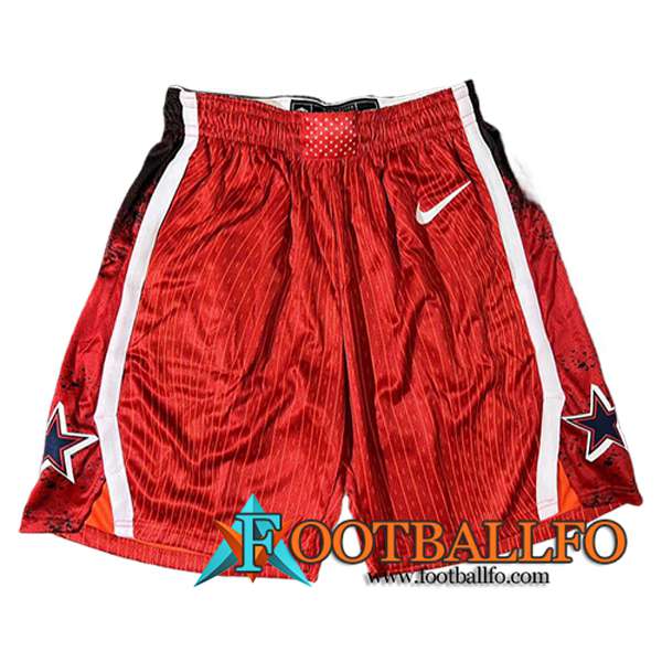 Cortos NBA USA 2024/25 Rojo