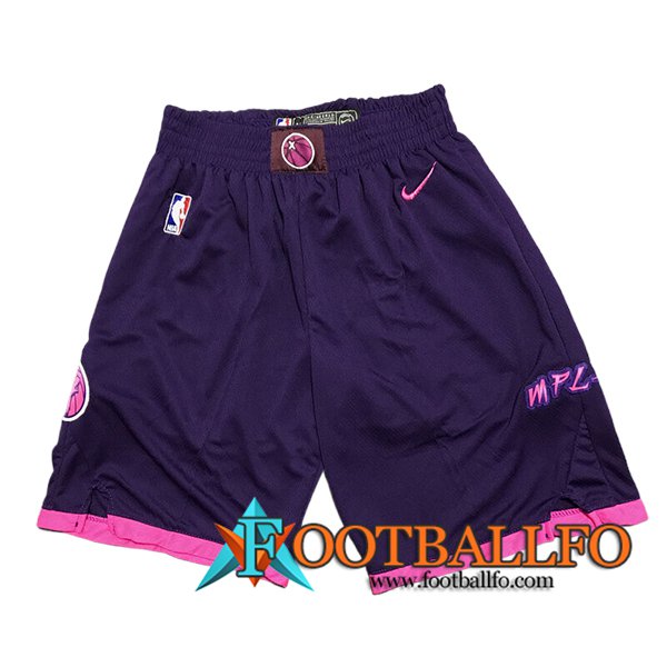 Cortos NBA Minnesota Timberwolves 2024/25 Violeta