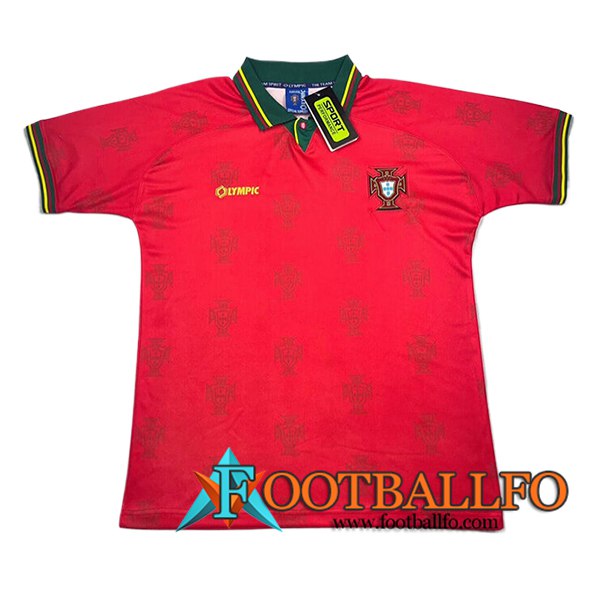 Camisetas De Futbol Portugal Retro Primera 1995/1996