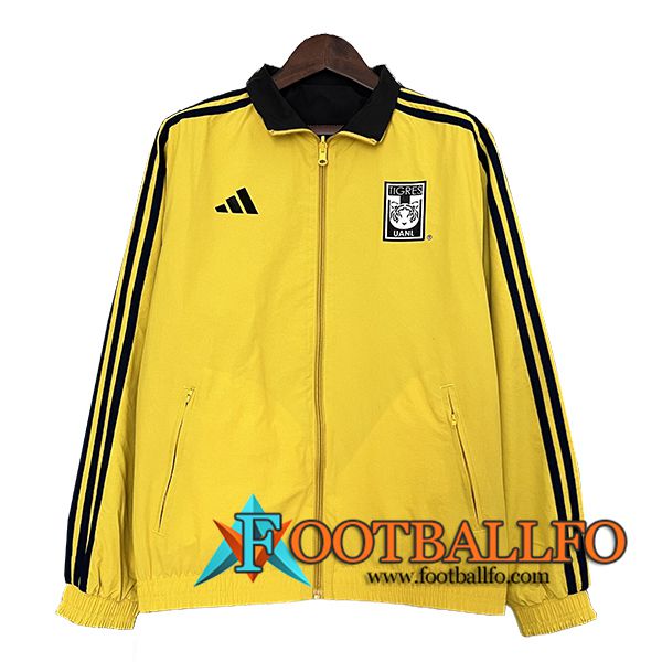 Rompevientos Tigres UANL Amarillo/Negro 2024/2025