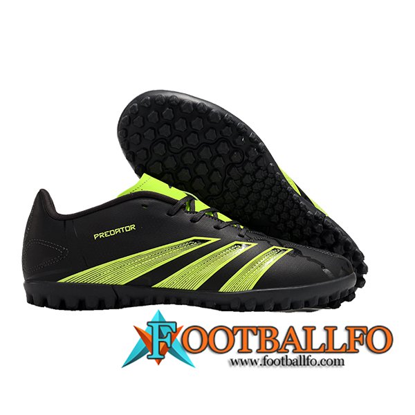 Adidas Botas De Fútbol Predator Club TF Negro/Verde