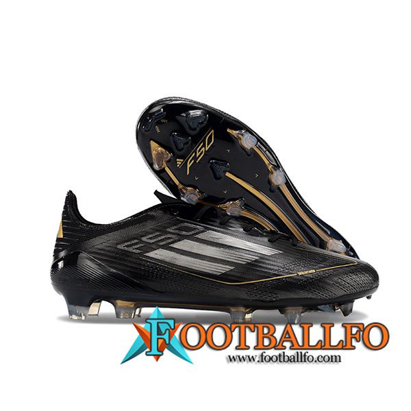 Adidas Botas De Fútbol F50 ELITE FG Negro/Gris