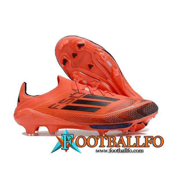 Adidas Botas De Fútbol F50+.1 FG Naranja/Negro