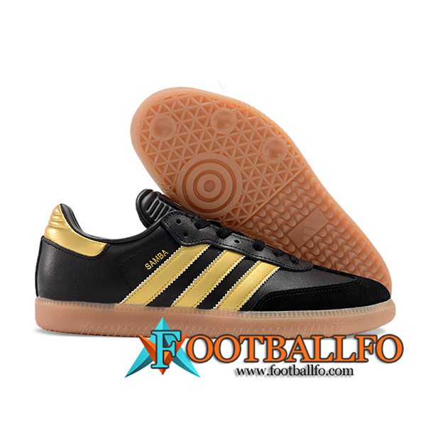 Adidas Botas De Fútbol SAMBA MESSI INDOOR BOOTS Negro/Amarillo