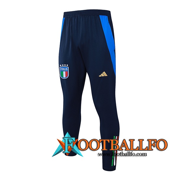 Pantalon Entrenamiento Italia Azul 2024/2025 -03