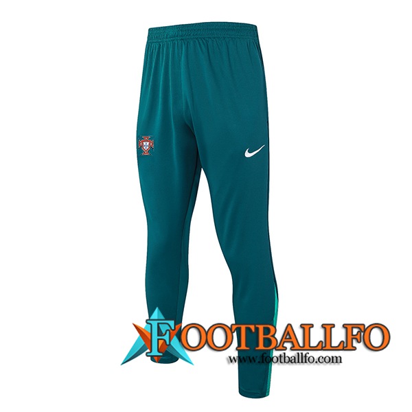 Pantalon Entrenamiento Portugal Verde 2024/2025-02