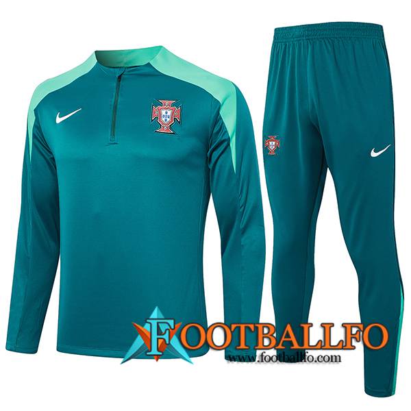 Chandal Equipos De Futbol Portugal Verde 2024/2025 -02