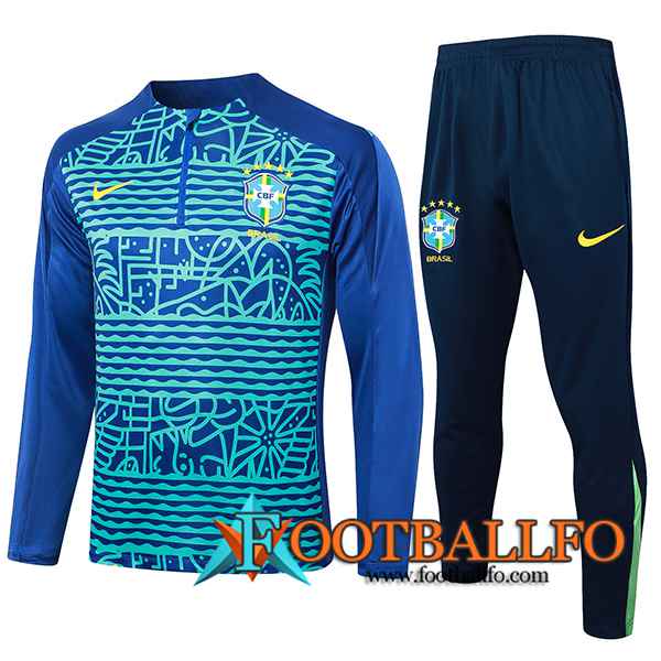 Chandal Equipos De Futbol Brasil Azul 2024/2025