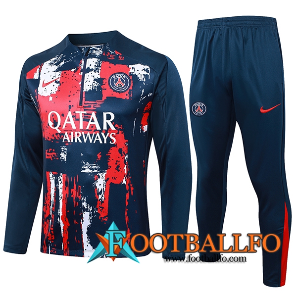 Chandal Equipos De Futbol PSG Rojo/Azul/Blanco 2024/2025