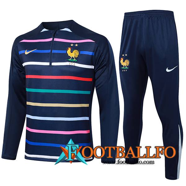 Chandal Equipos De Futbol Francia azul real 2024/2025 -03