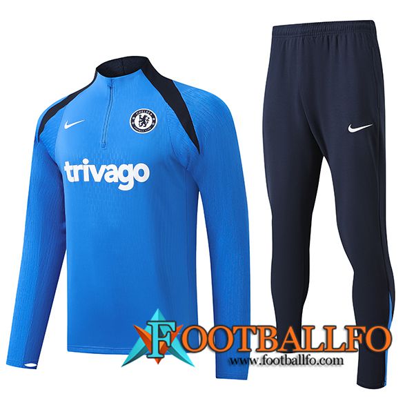 Chandal Equipos De Futbol FC Chelsea Azul/Negro 2024/2025 -02