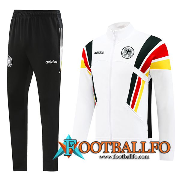 Chandal Equipos De Futbol Chaquetas Alemania Blanco 2024/2025 -02