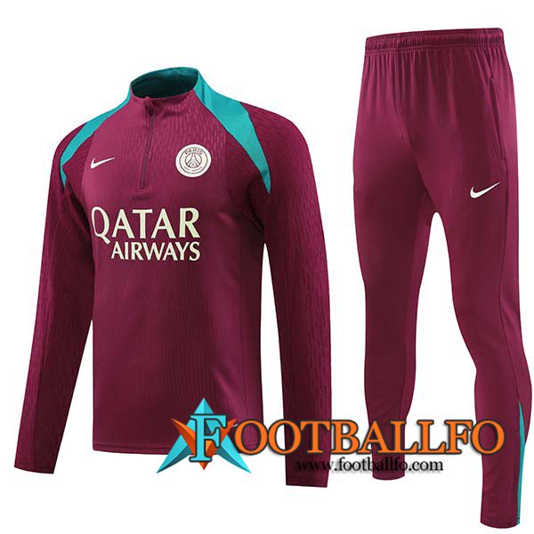 Chandal Equipos De Futbol PSG Ninos Violeta/Verde 2024/2025