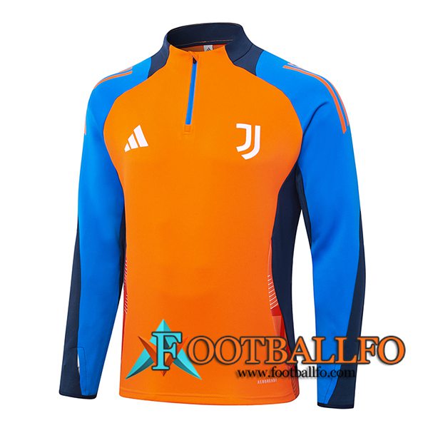 Sudadera De Entrenamiento Juventus Naranja/Azul 2024/2025