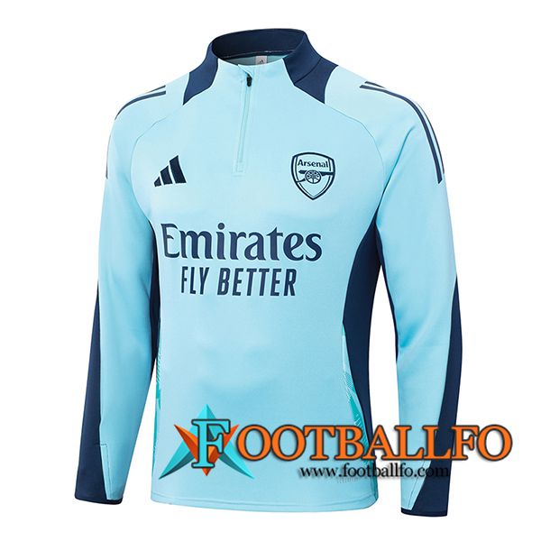 Sudadera De Entrenamiento Arsenal Azul 2024/2025