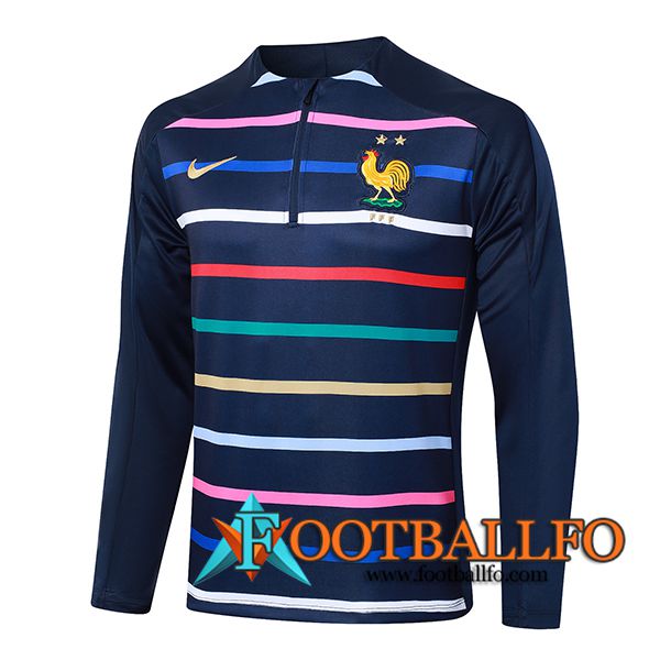 Sudadera De Entrenamiento Francia azul real 2024/2025