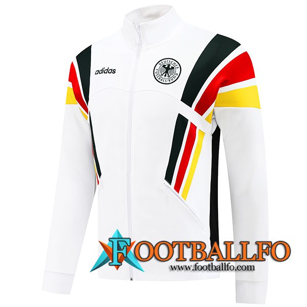 Chaquetas Futbol Alemania Blanco 2024/2025 -02