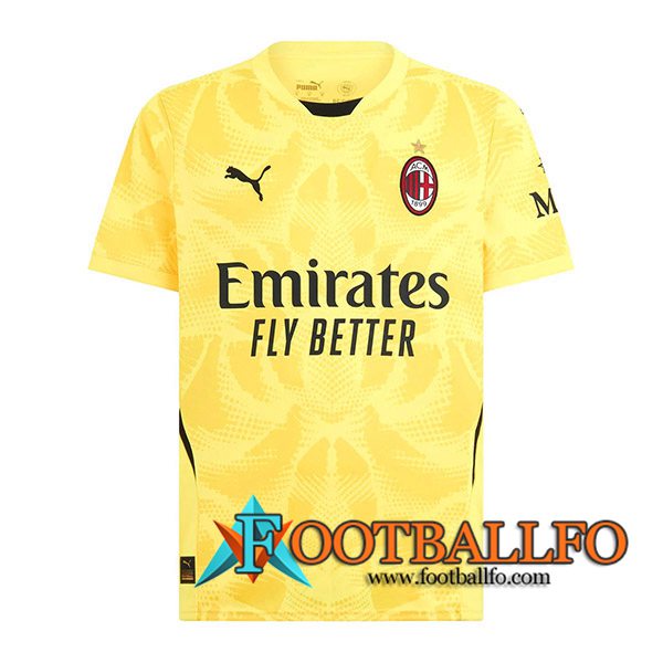 Camisetas De Futbol AC Milan Portero Amarillo 2024/2025