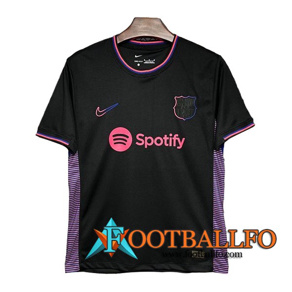 Camisetas De Futbol FC Barcelona Special Edition Negro 2024/2025 -02