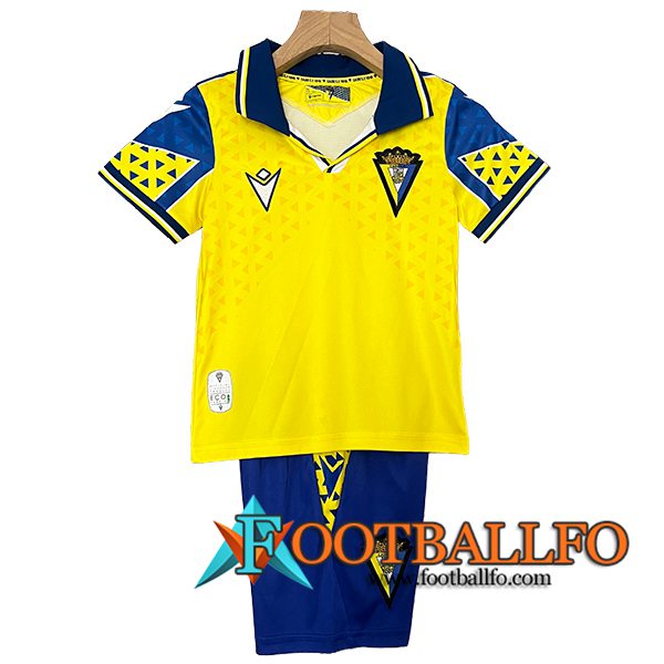 Camisetas De Futbol Cadiz CF Ninos Primera 2024/2025