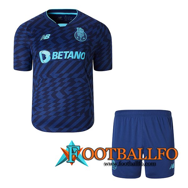 Nueva Camisetas De Futbol FC Porto Ninos Tercera 2024/2025