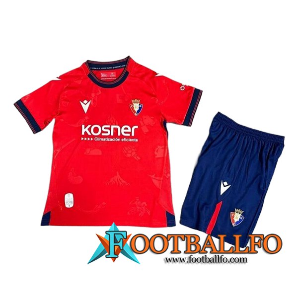 Camisetas De Futbol Osasuna Ninos Primera 2024/2025