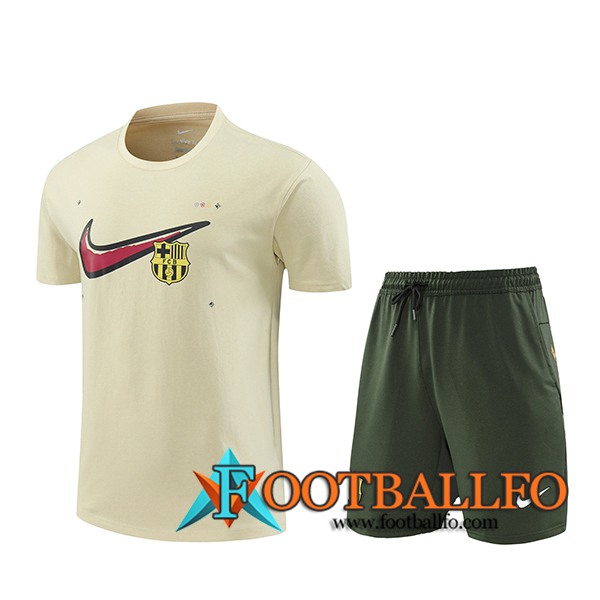 Camiseta Entrenamiento PSG Beige 2024/2025 -02