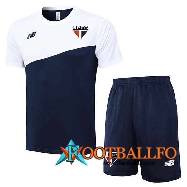 Camiseta Entrenamiento Sao Paulo FC Blanco/Azul 2024/2025