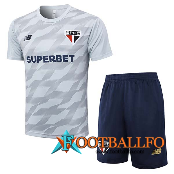 Camiseta Entrenamiento Sao Paulo FC Gris 2024/2025