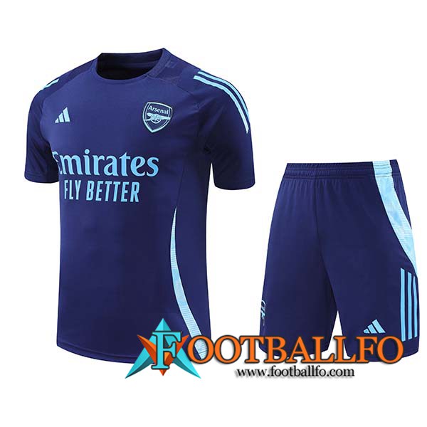 Camiseta Entrenamiento Arsenal Azul 2024/2025