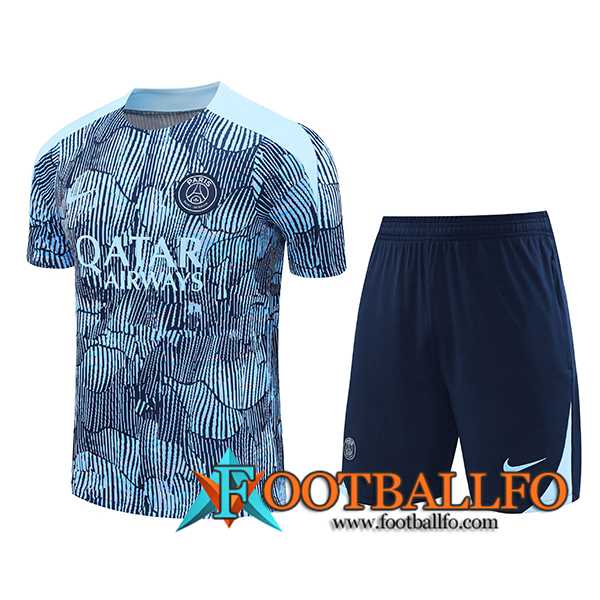 Camiseta Entrenamiento PSG Azul/Negro 2024/2025