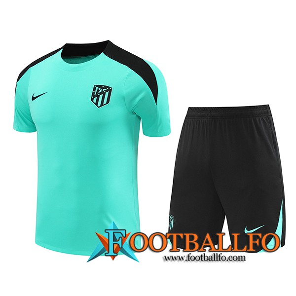 Camiseta Entrenamiento Atletico Madrid Verde/Negro 2024/2025