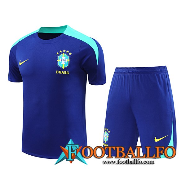 Camiseta Entrenamiento Brasil Azul 2024/2025