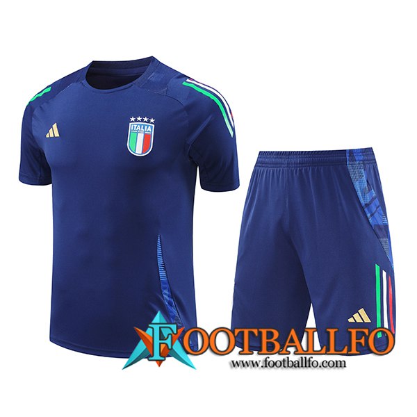 Camiseta Entrenamiento Italia Azul 2024/2025